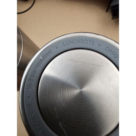 Lot Of 2 LunchBots Stainless Steel Bottle Drinkwear - Picture 9 of 11